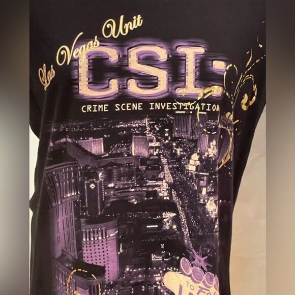 Nwt. Size medium CSI Las Vegas short sleeve t-shirt - Picture 2 of 15